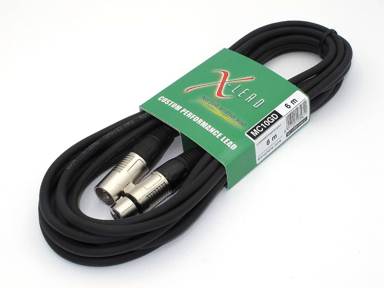 img src="/kabel" alt="Mikrofon kabel 6 m XLR - XLR"