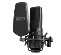 BOYA M1000 STUDIO MIKROFON M/OPHÆNG OG POPFILTER