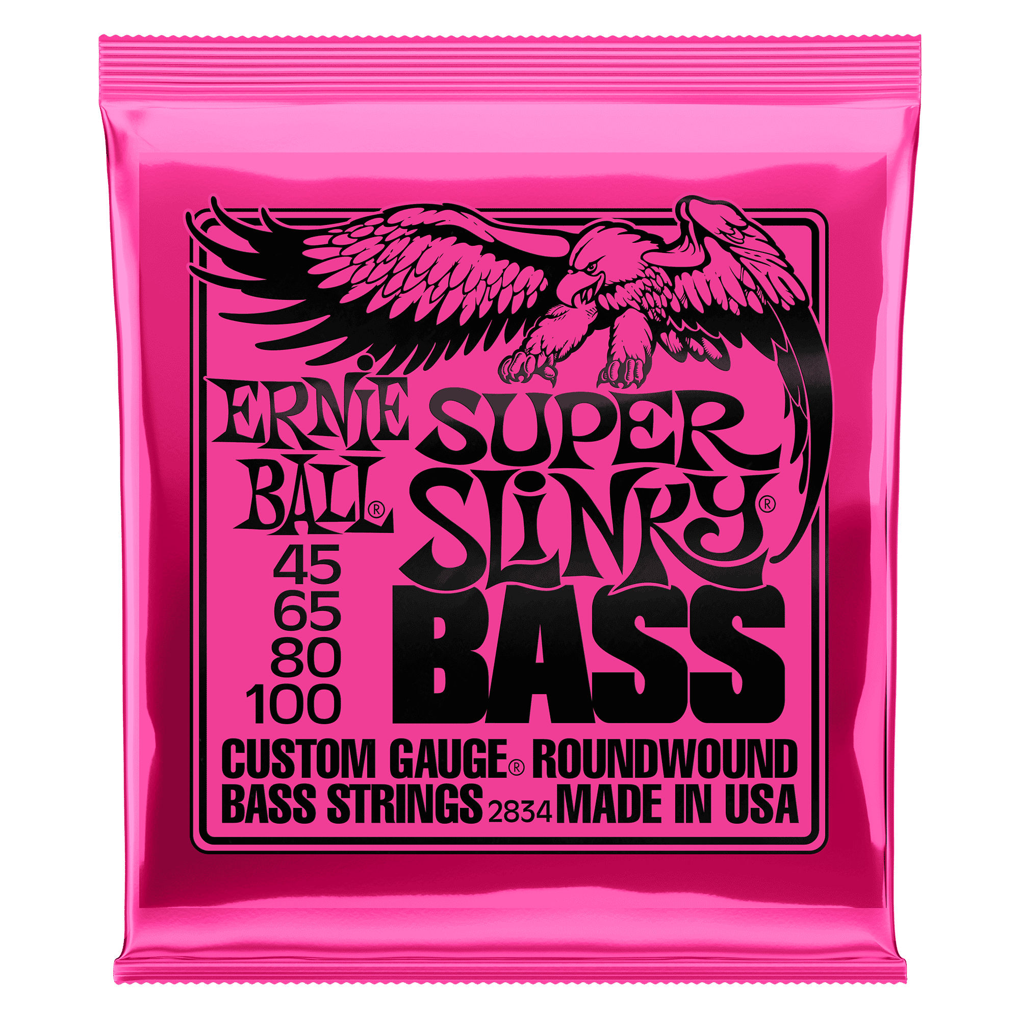 Ernie Ball SUPER SLINKY ELECTRIC BASS STRINGS