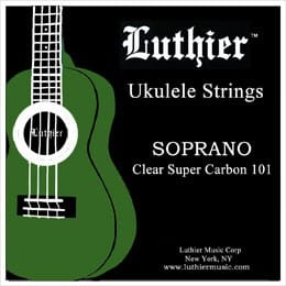 Luthier Ukulele Strenge - Sopran - Super Carbon Strings