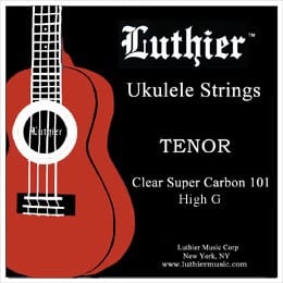 Luthier Ukulele Strenge - Tenor High G - Super Carbon Strings