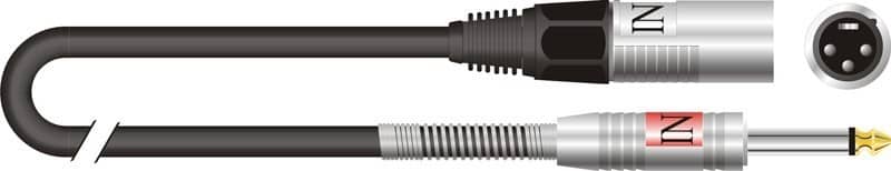 Line Xlr han til jack han 2 m