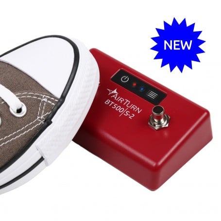 Airturn BT500S-2 Controller, Bedste Bluetooth-pedal