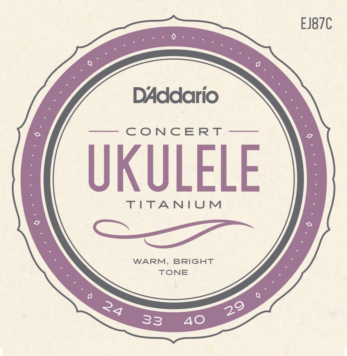 Daddario EJ87C Concert Ukulele Strenge