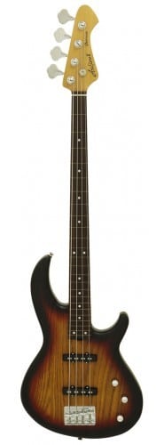 Aria Båndløs 313 JP - Detroit - Fretless Bass Sun Burst