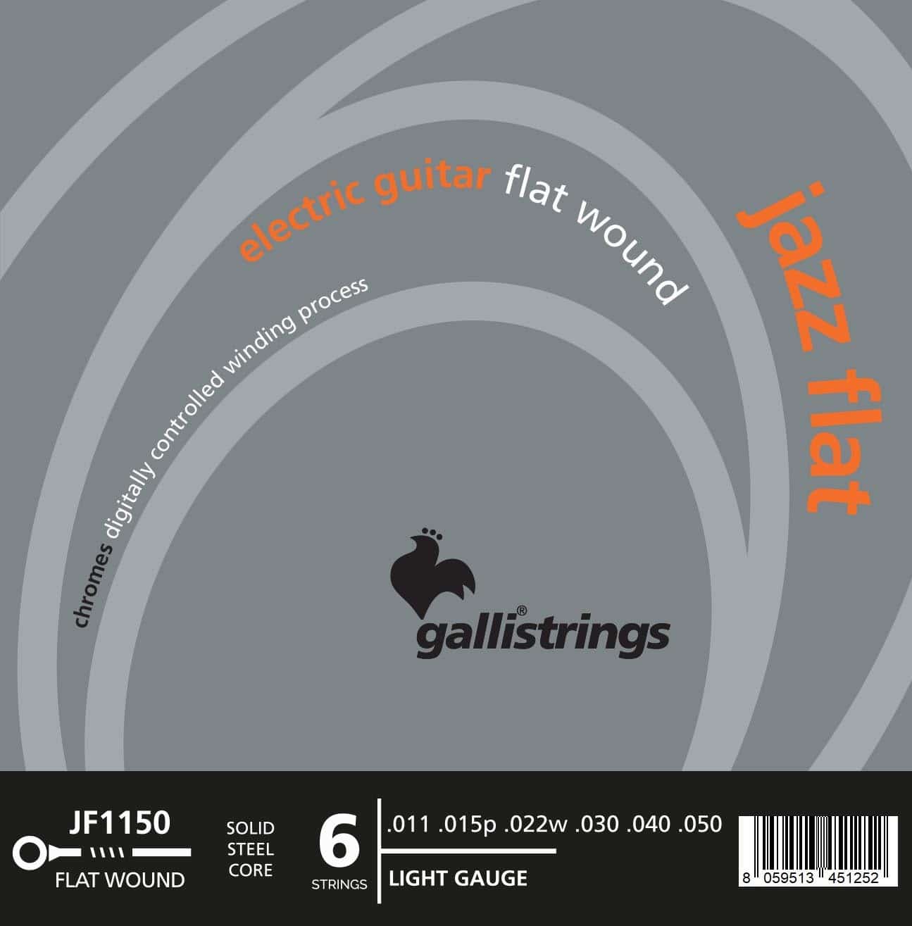 Gallistrings Jazz Flat 11-50 El Guitar Strenge
