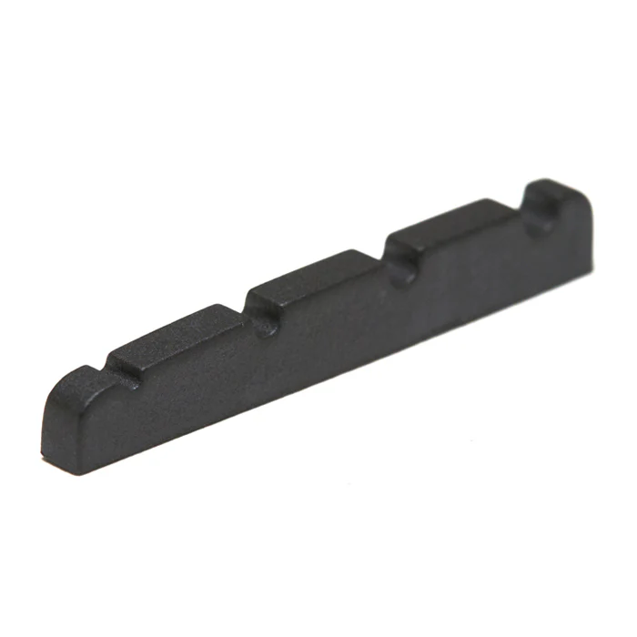 Black TUSQ XL, PT-1205-00 Flat Bottom Style Pre Bass 4 string, L42.00mm, Slotted, Nut / Sadel 12R