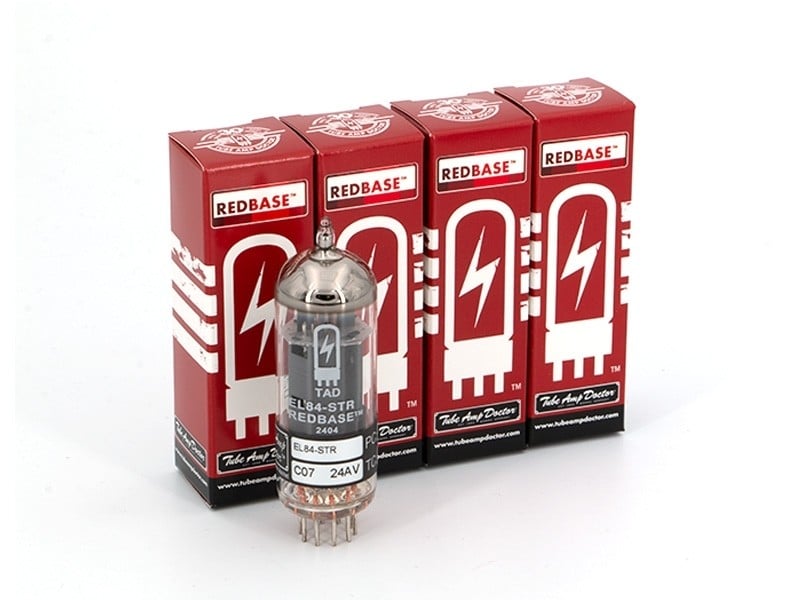 EL84-STR REDBASE TAD PREMIUM Matched, Quartet, Tube Amp Doctor